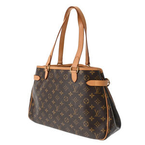Louis Vuitton Bag Horizontal Batignolles Monogram Canvas Brown Tote